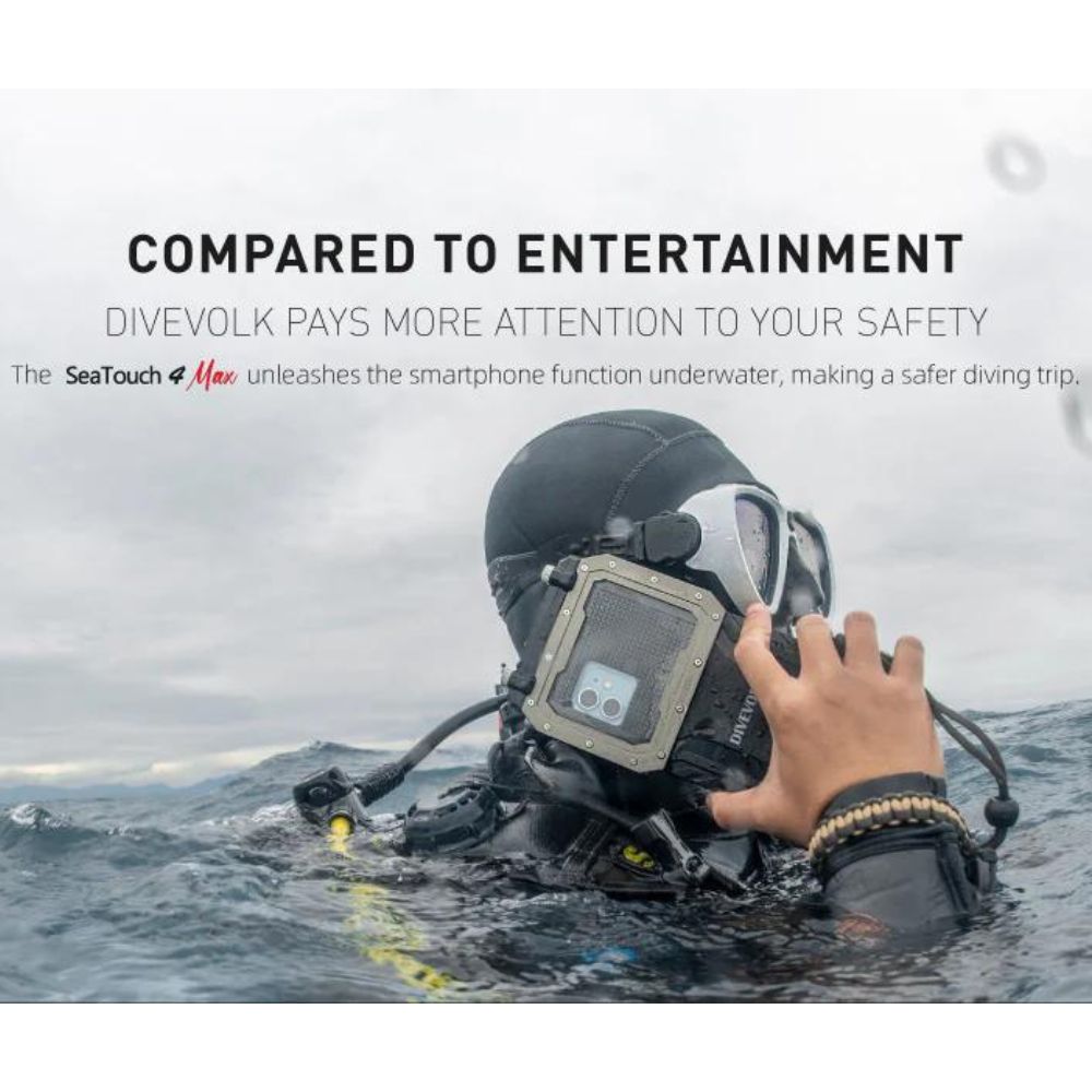 DiveVolk SeaTouch 4 Max Underwater Smartphone Housing