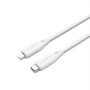 Cygnett Essentials Lightning to USB-C 2M (White)