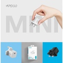 Momax One Plug 20W mini USB-C Charger (White)
