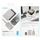 Momax Bundle Set (travel adapater 70W Gan tech + Passport cover + Name tag)