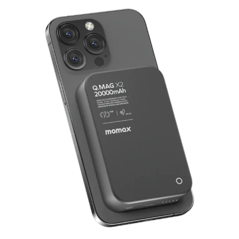 Momax Q.Mag X2 20000mAh wireless battery pack (Black)