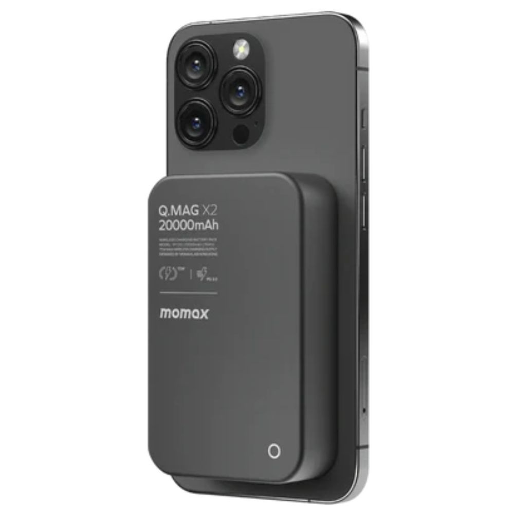Momax Q.Mag X2 20000mAh wireless battery pack (Black)