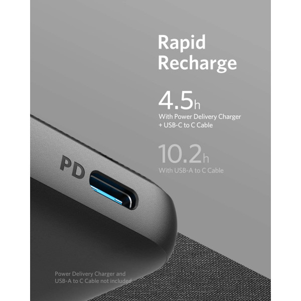 Anker PowerCore III Sense 10K PD 10000mAh Portable Charger (Black