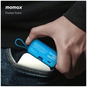 Momax 1-Power Mini 5000mAh Bulit-in foldable USB-C Battery pack (Blue)