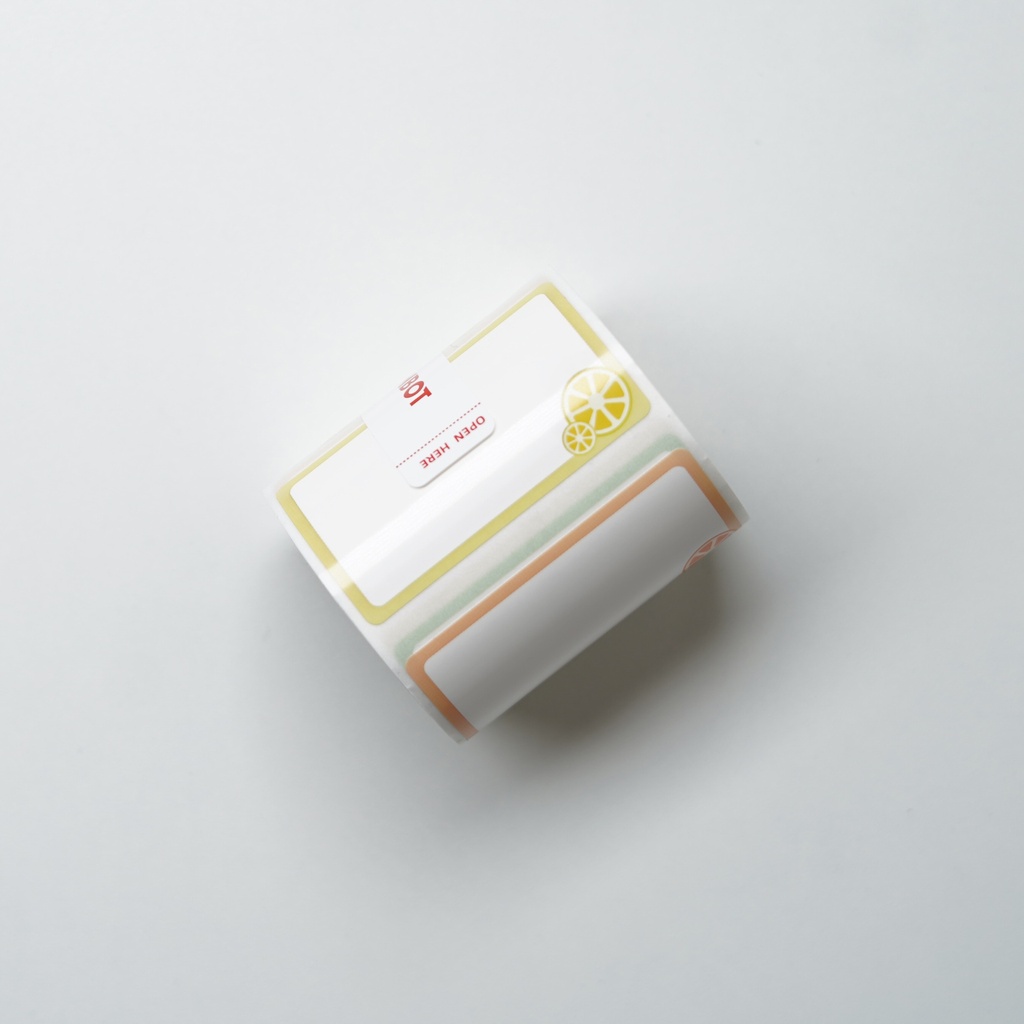 NIIMBOT B21 and B1 Extra Thermal Labels 50*30 mm (Fruit Piece)