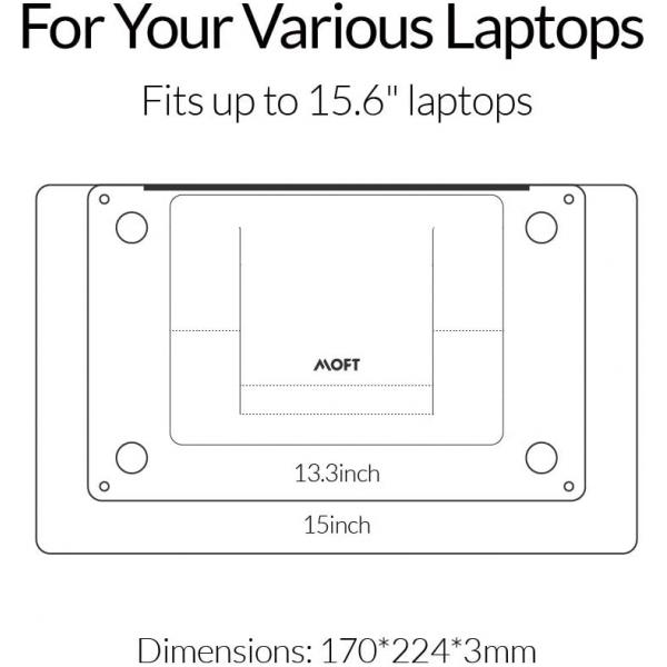 Moft Laptop Stand (Silver)