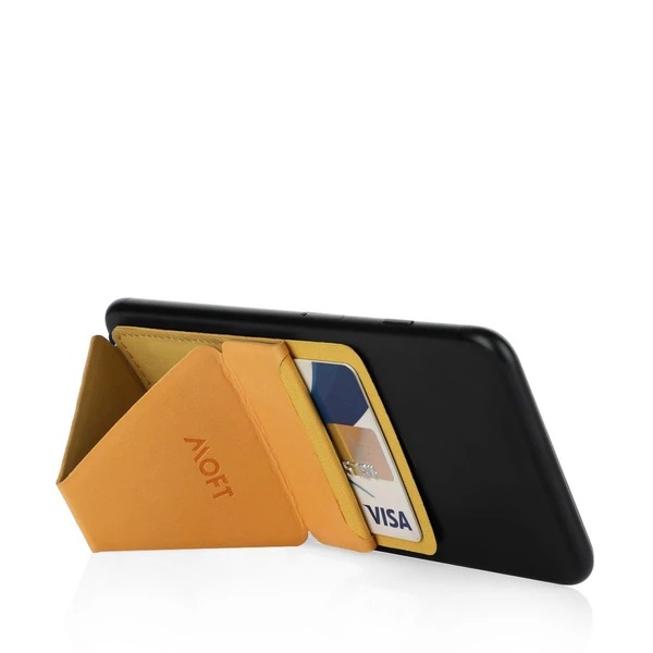 MOFT X Phone Stand With Card Holder (Mango)