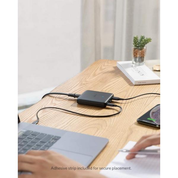 Anker PowerPort Atom III Slim PD+4 (Black Fabric)