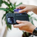 Grip2u Boss Case Kickstand with Wallet for iPhone 14 Pro Max (Charcoal)