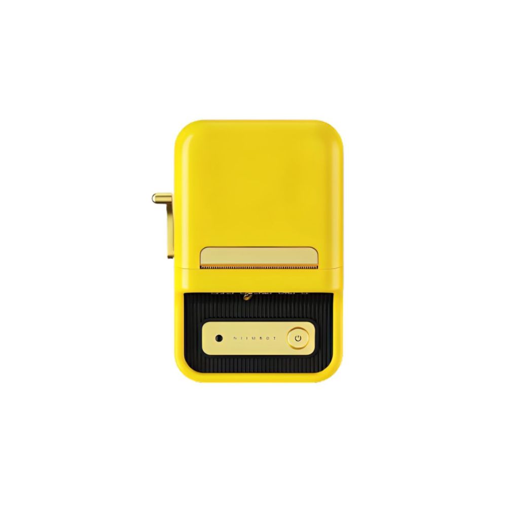 NIIMBOT B21 Portable Thermal Label Printer (Yellow)