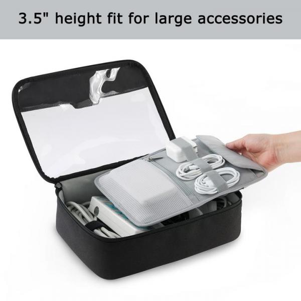 Bagsmart Travel/Electronic Organizer (Black)