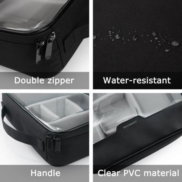 Bagsmart Travel/Electronic Organizer (Black)