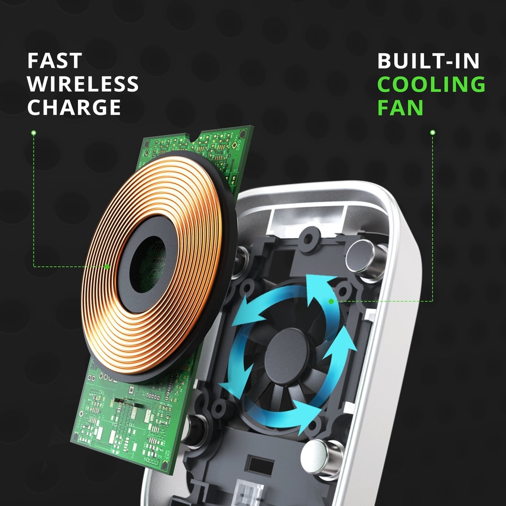 iOttie iTap Wireless Fast Charging Magnetic Mount for Smarphones