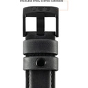 UAG Leather Watch Strap for Apple 44/42MM (Black)