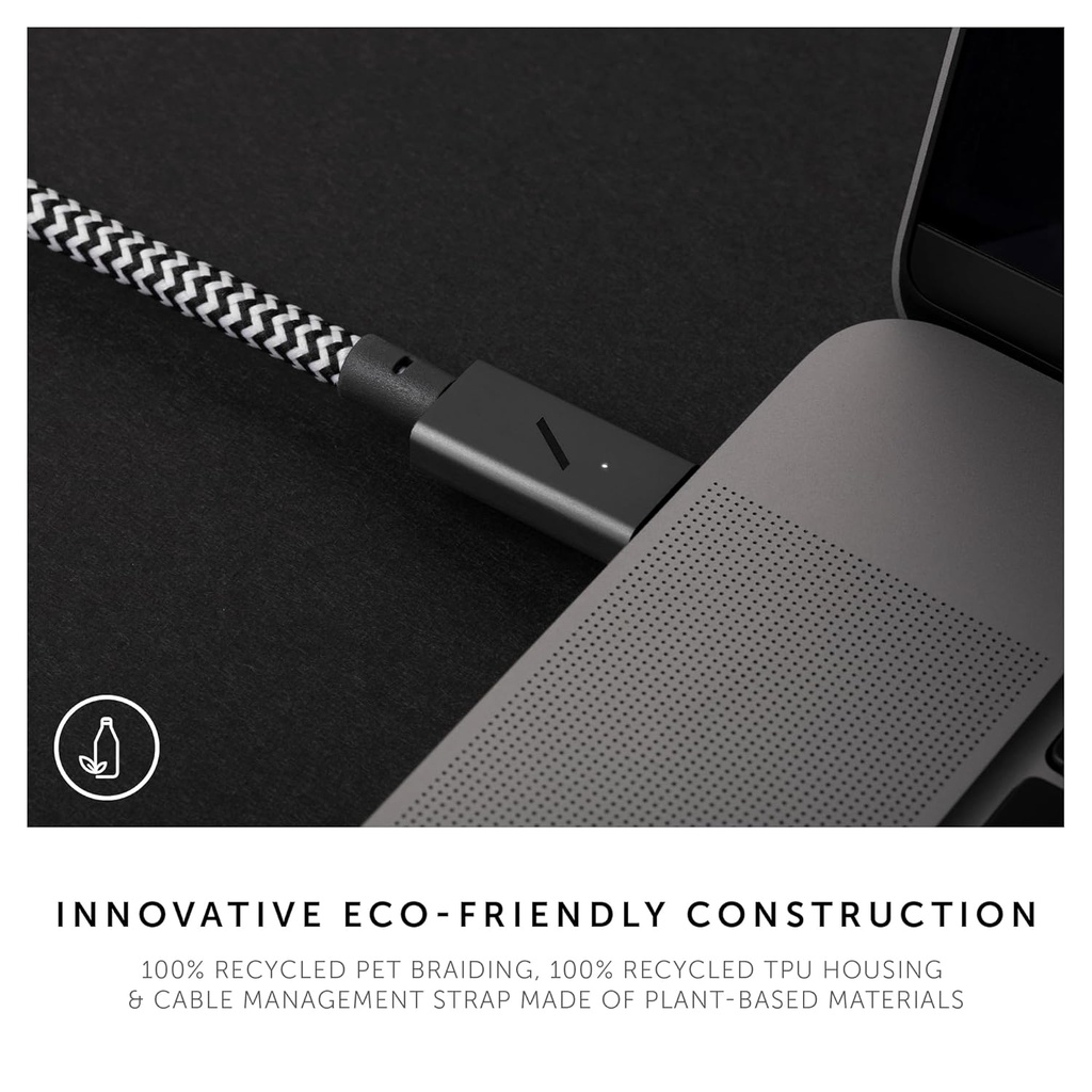 Native Union Belt Cable Pro 240W Type C-C 2.4M (Zebra)