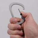 NiteIze Carabiner SlideLock #4 (Stainless)