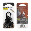 NiteIze KeyRack Steel - S-Biner® (Black)
