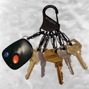 NiteIze KeyRack Steel - S-Biner® (Black)