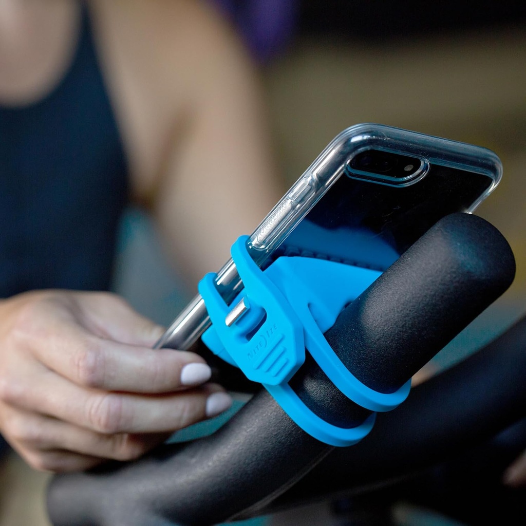 NiteIze HandleBand® Universal Smartphone Bar Bike Mount (Blue)