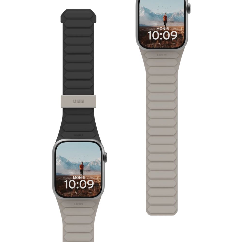 UAG Pathfinder Strap for Apple Watch 49/45/44/42mm (Black/Titanium)