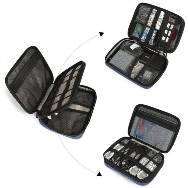 Bagsmart Belmont 2-Layer Organizer (Heather Black)