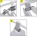NiteIze HandleBand Universal Smartphone Bar Mount (Black)