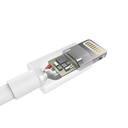Choetech 1.2m MFI USB-Lightning Cable (White)
