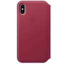 Apple Leather Folio iPhone X (Berry) - EOL