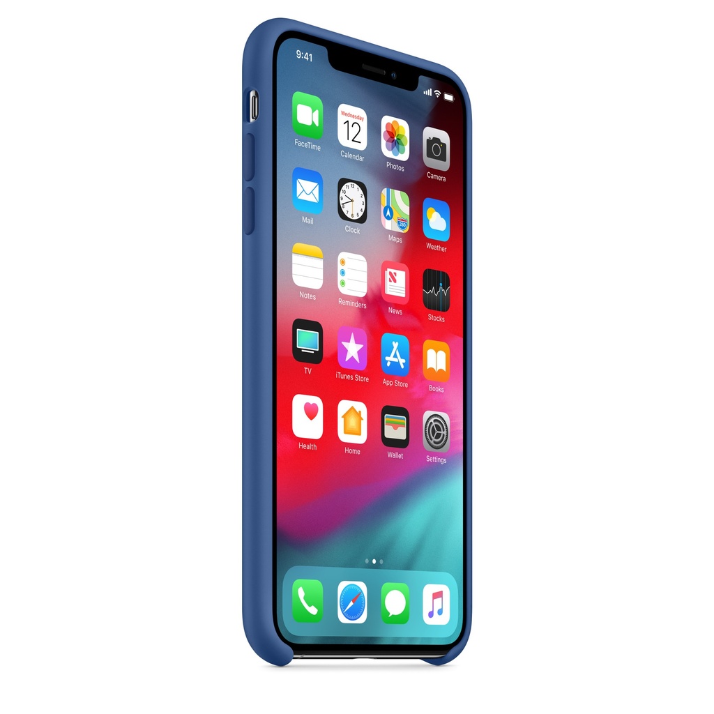 Apple Silicone Case for iPhone XS Max (Delft Blue)-EOL