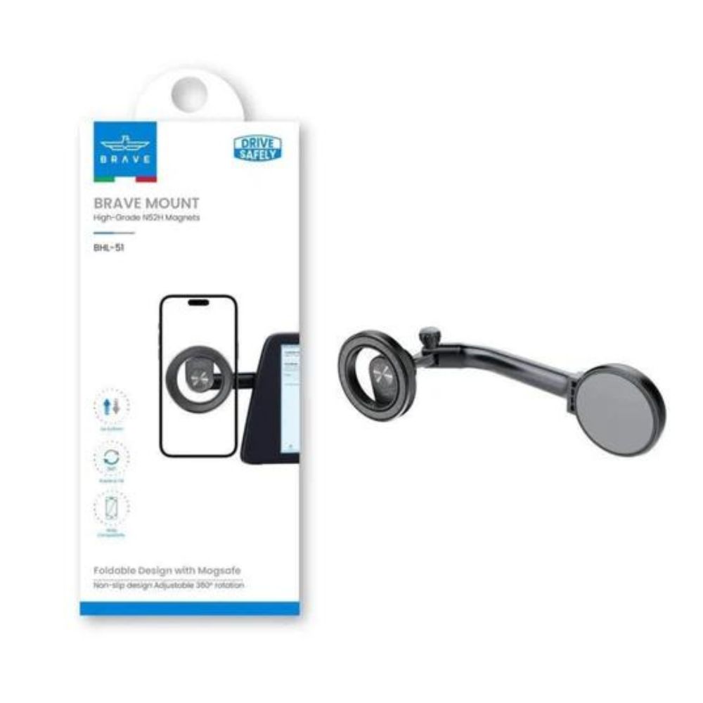 Brave MagSafe Car Phone Universal (Black)