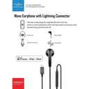 BRAVE Mono Earphone Lightning (Black)