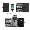 Bagsmart Lax Electronics Organizer (Heather Black)