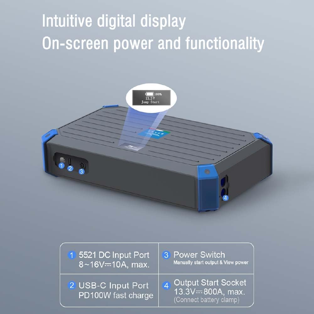 Brave Super Capacitor Jump Starter Car