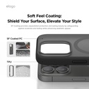 Elago Hybrid Magsafe Case for iPhone 16 Pro Max (Soft Drak Gray/Black)