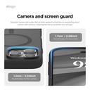 Elago Hybrid Magsafe Case for iPhone 16 Pro Max (Soft Drak Gray/Black)