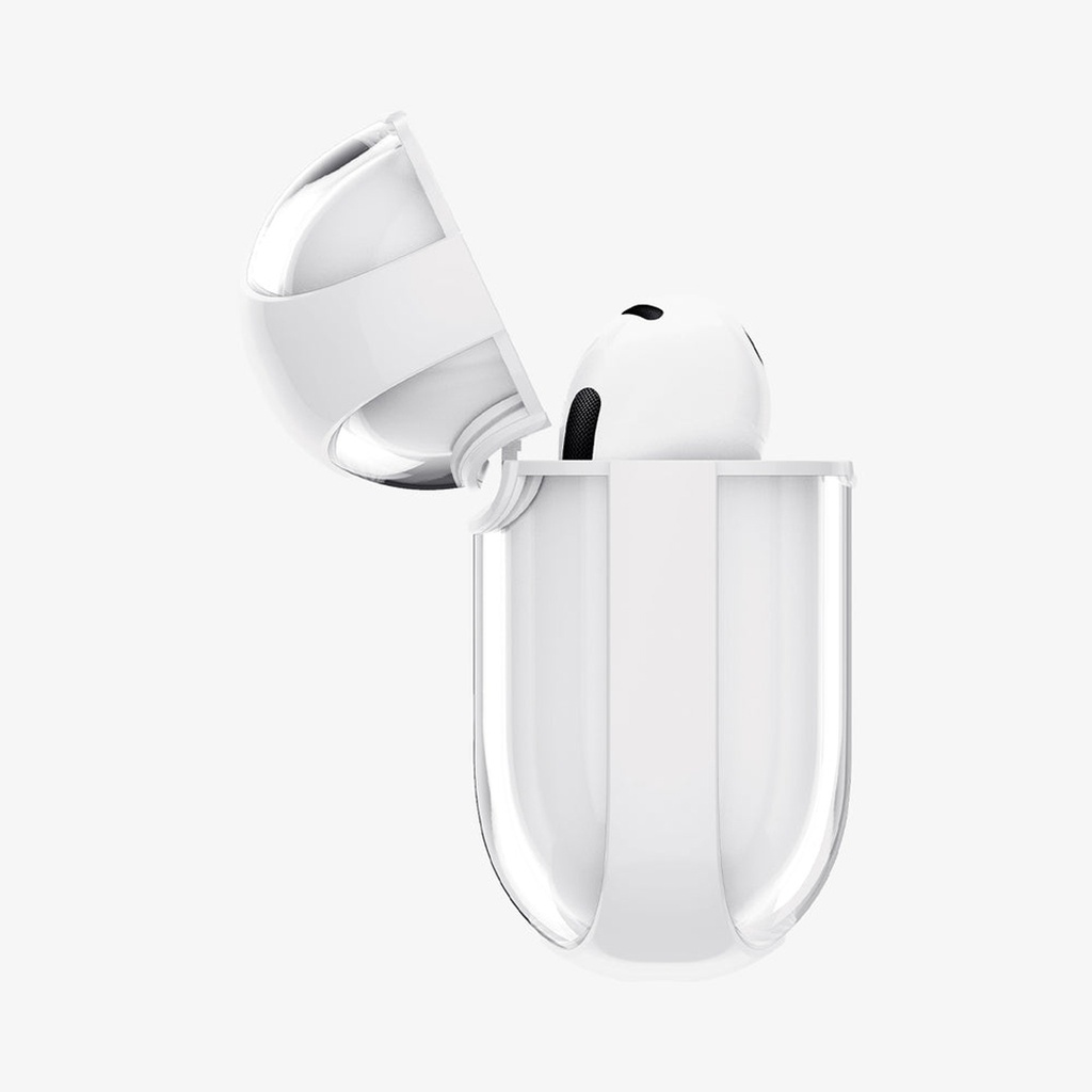 Spigen Ultra Hybrid Case for AirPods 4 (Crystal Clear)