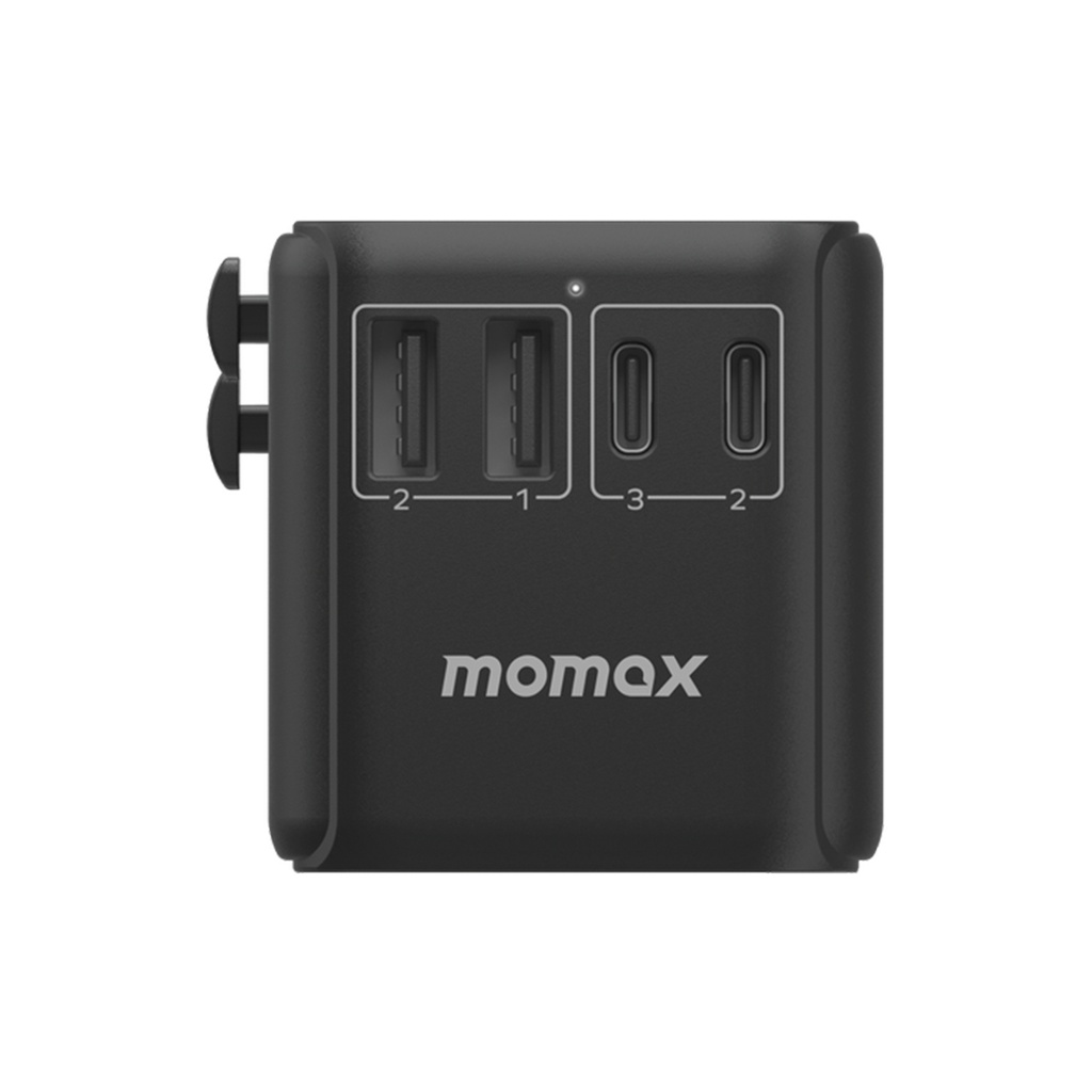 Momax 1-World 120W GaN 4-port + AC travel adapter 