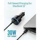 Anker PowerDrive+ III Duo - Black 48W & PIQ 3 (Black)