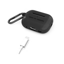Ideal of Sweden Clear Case for Airpods Pro 1&2 (Tinted Black)