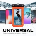Statik MarCase Floating Waterproof Phone Case (Orange)