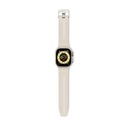  Decoded Silicone Ultra Traction Strap for AppleWatch 49/45/44/42mm (White)