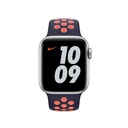 Apple Watch Nike Sport Band-Regular 40mm (Blue Black/Bright Mango)