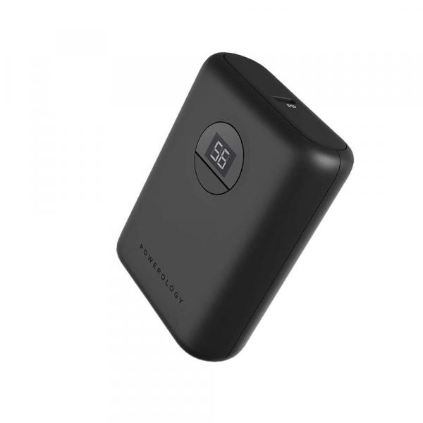 Powerology Quick Charge Power Bank 10000mAh PD 18W (Black)