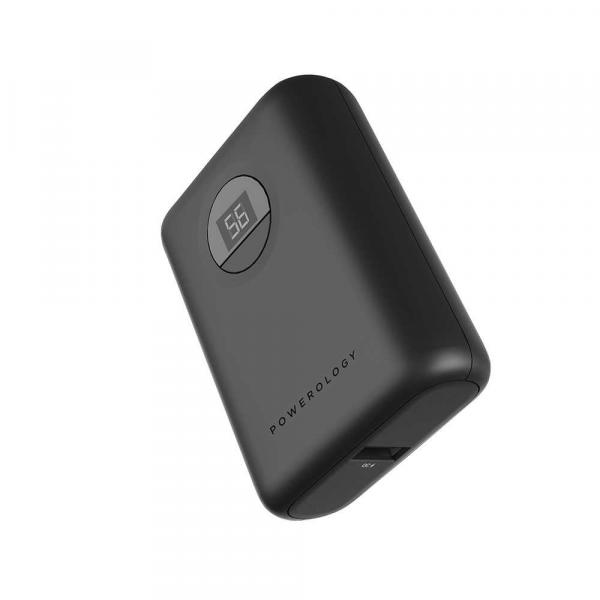 Powerology Quick Charge Power Bank 10000mAh PD 18W (Black)