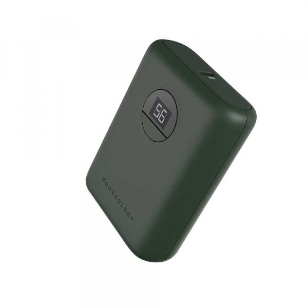 Powerology Quick Charge Power Bank 10000mAh PD 18W (Green)