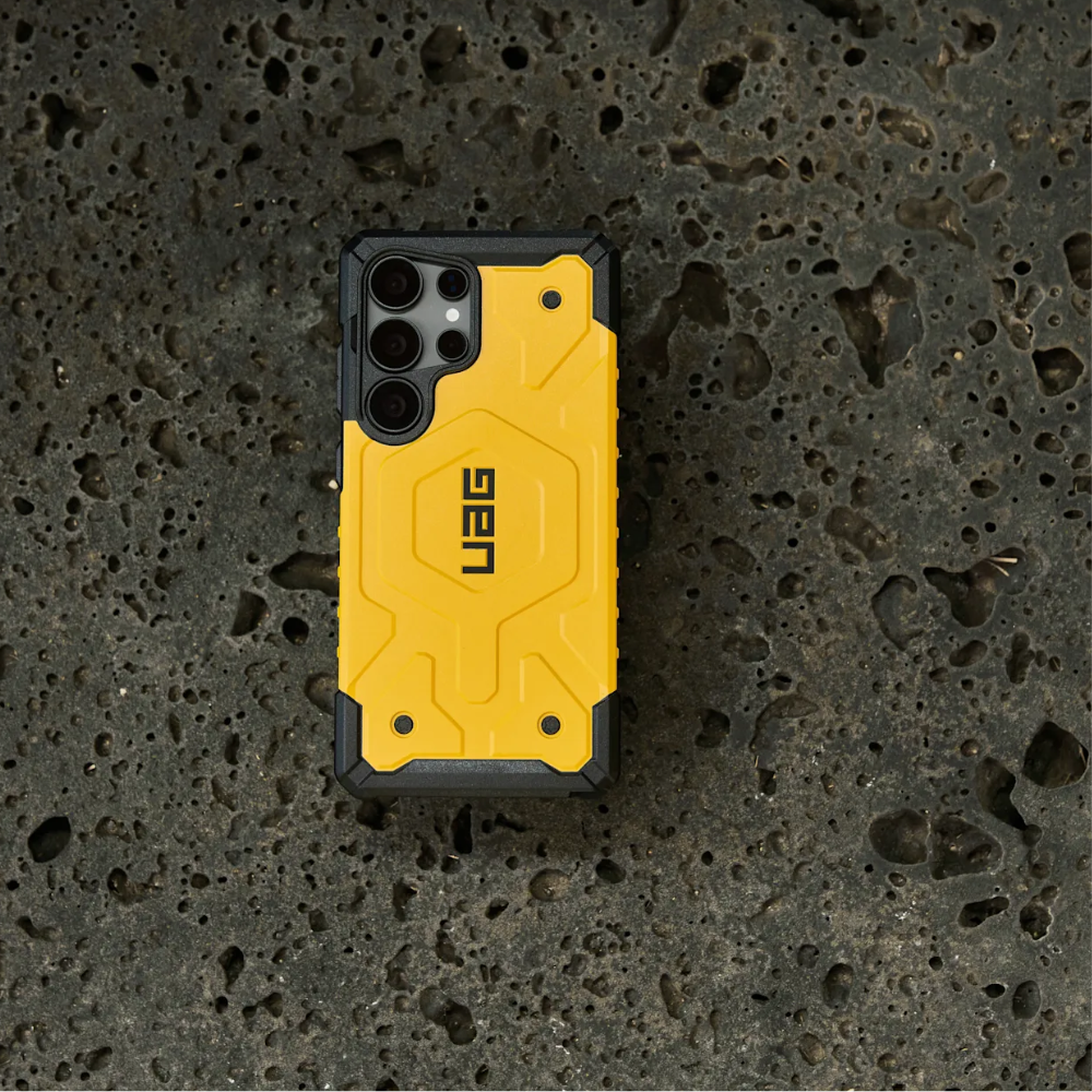 UAG Pathfinder MagSafe Case for Samsung Galaxy S25 Ultra (Heritage Yellow)