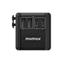  Momax 1-World PD 35W 5 Ports  + AC Travel Adaptor (Titanium)