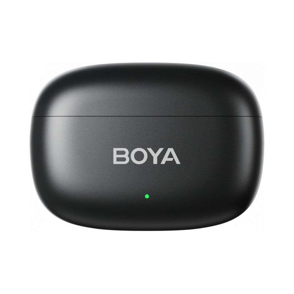 BOYA Smallest 2.4Ghz W/L Mic for Type-C device(2TX+1RX) w/charging case 