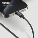 Momax Elite 60W USB-C Cable 0.5m (White)