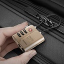 Momax PinLock TSA Padlock Find my locator (Desert Titanium)